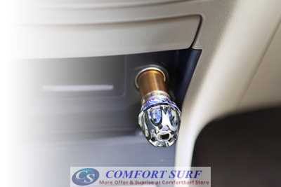 100% Original IONKINI JO-6281 Car Air Purifier Ionizer Remove Cigratte Smoke Clean Air Freshner