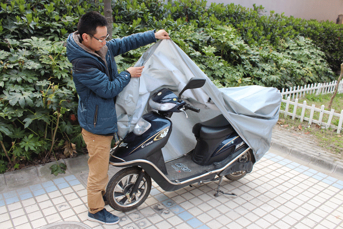 Motorcycle Bike Cycling Scooter Garage Waterproof Rain Dust Sunlight Cover