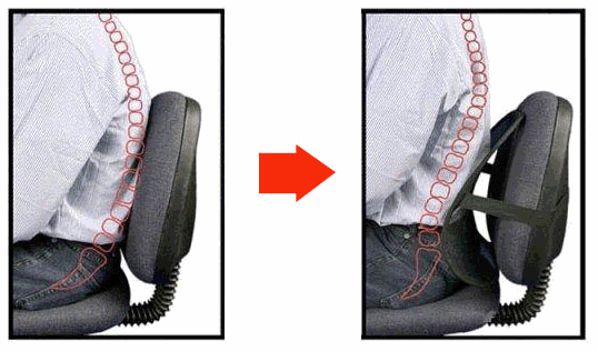 Car Seat Back Support for Massage & Relax