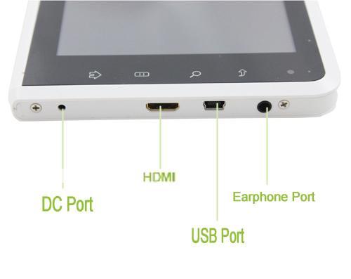 7 inch Renesas NEC ARM Cortex Dual Core A9 1.0GHZ Capacitive Touch Screen Android 2.3 Gingerbread Tablet PC
