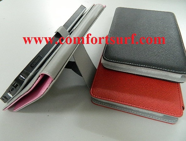 Colorful Back Stand Leather Case