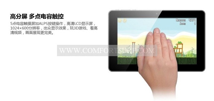 Ainol Novo7 Elf 1GB DDR3 RAM 4.03 ICS
Allwinner A10Tablet PC