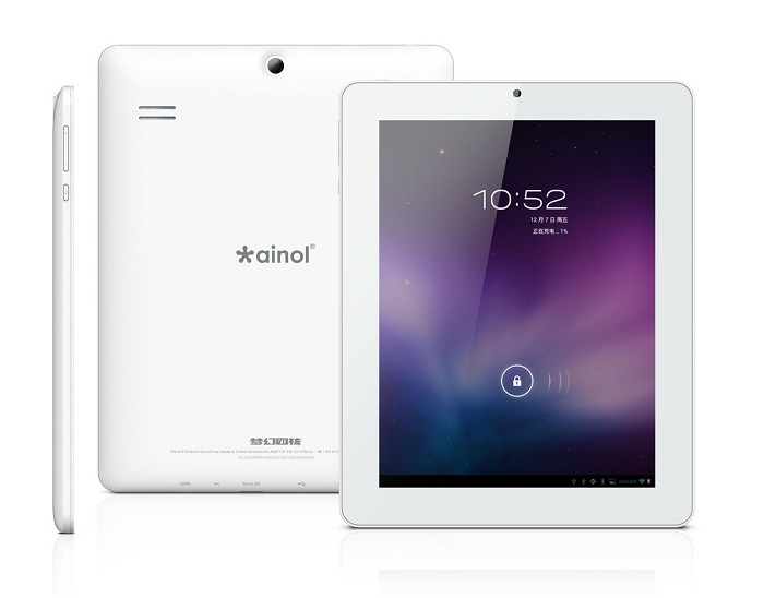 Ainol Novo 8 Dream 1G DDR3 Cortex A9 Quad
Core