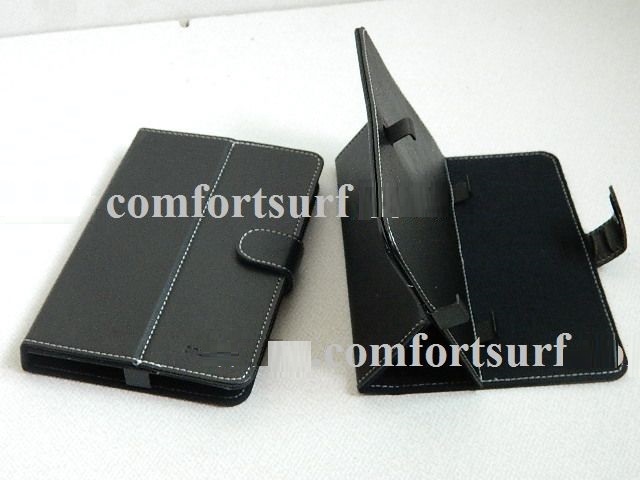 7 inch Quality Flexible Kick Stand Tablet PC Protection Leather Casing / Pouch