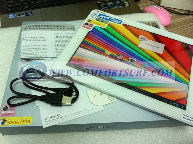 Chuwi V99 QuadCore 9.7 inch Android 4.1.1 1GB RAM + 16GB IPS Capacitive Touch Screen