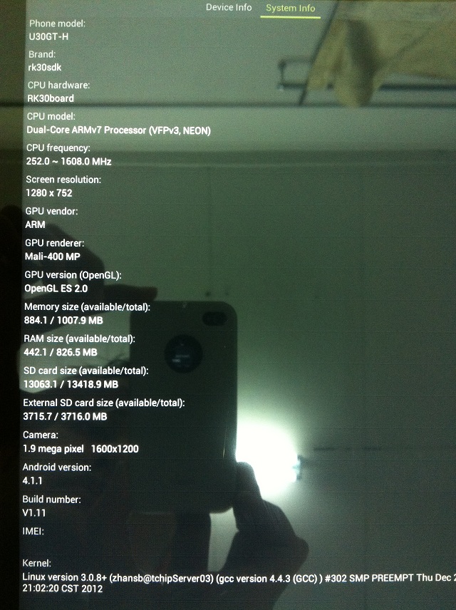 Cube U30GT-H 10.1 inch Android 4.1.1 1GB RAM + 16GB IPS Capacitive Touch Screen