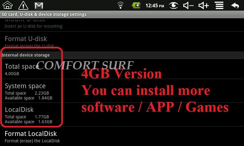7inch NetPad 11 WonderMedia WM8650 Ver 11 MID Tablet PC