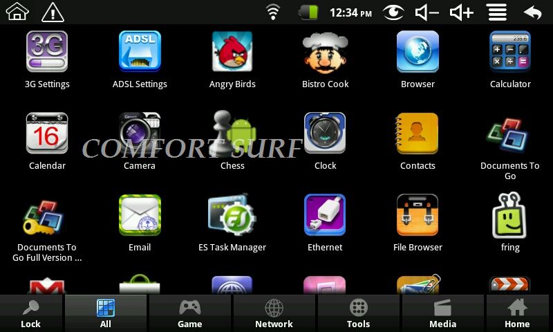 7inch NetPad 11 WonderMedia WM8650 Ver 11 MID Tablet PC