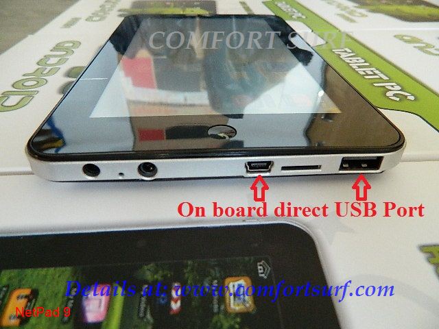 7inch NetPad 9 WonderMedia WM8650 Ver 9 MID Tablet PC