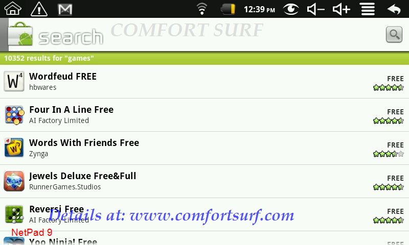 7inch NetPad 9 WonderMedia WM8650 Ver 9 MID Tablet PC