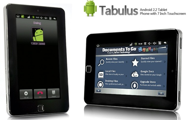 7inch NetPad W1 WonderMedia WM8650 GSM Voice Call Tablet PC