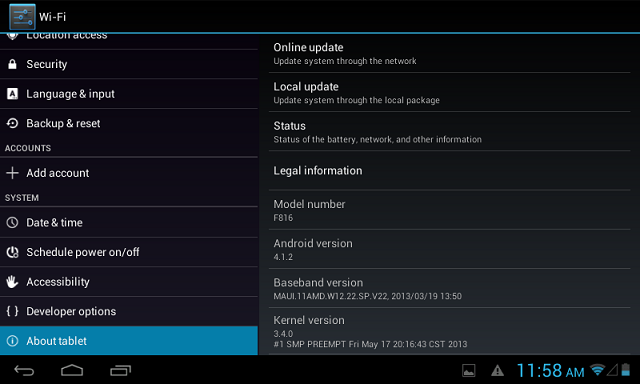 MTK8317 Netpad Ultimate F816 Android 4.1.2 GPS tablet PC phone MTK8317 Netpad Ultimate F816 Android 4.1.2 GPS tablet PC phone