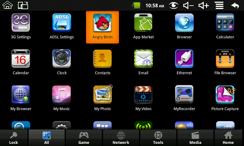 7inch Epc android 2.2 netbook market