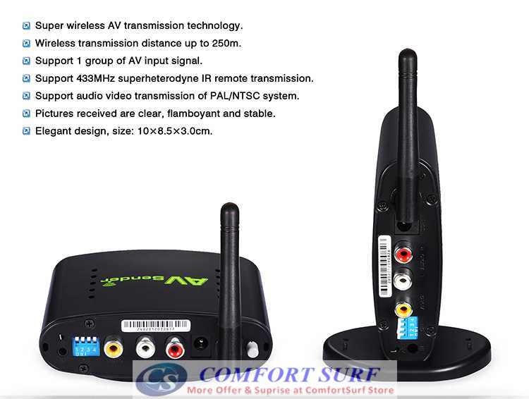 Original Pakite PAT-630 (5.8GHz) & PAT-330 (2.4GHz) Wireless AV Transmitter Astro Original Pakite PAT-630 (5.8GHz) & PAT-330 (2.4GHz) Wireless AV Transmitter Astro