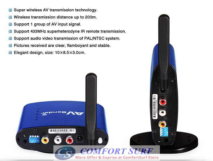 Original Pakite PAT-530 (5.8GHz) Wireless AV Transmitter Astro Original Pakite PAT-530 (5.8GHz) Wireless AV Transmitter Astro