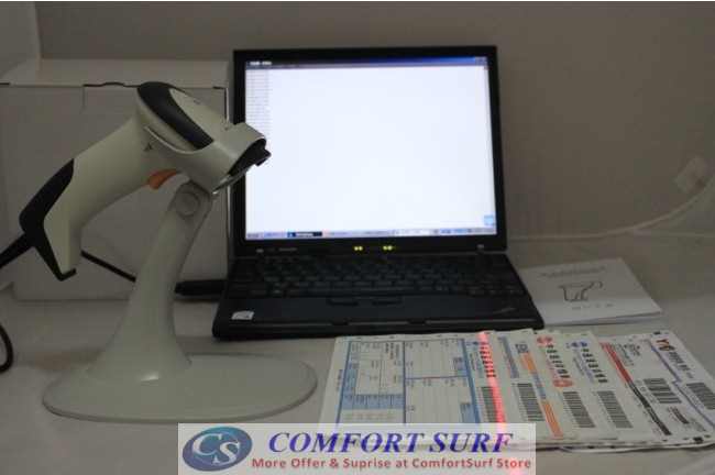 SOONYE USB Wired Laser Barcode Scanner