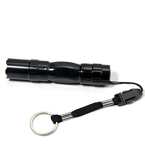 3W Aluminium Case Mini LED Focus Light Camping Torchlight