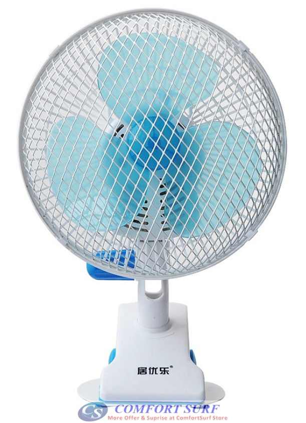 Mini Portable Strong Wind Blow Rotatable Fan with Stand Holder Clip