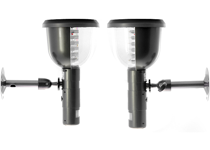 Solar DVR Security Camera - PIR Motion Detection Video Recording, 39 White LED Lights