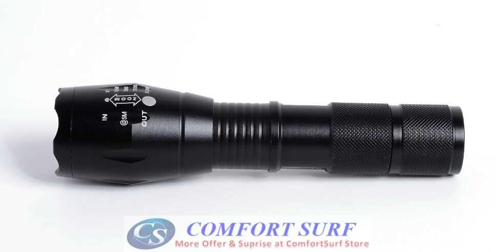 Ultrafire Super CREE XML-T6 T6 LED Zoomable Torchlight Flashligh with 5 Adjustable Mode
