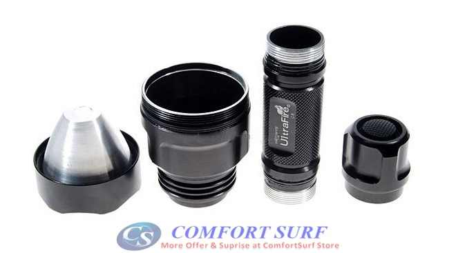 Mini Ultrafire C8 LED Torchlight Flashlight CREE XPE with 5 Mode