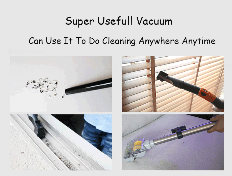 Multifunction Heavy Duty Powerful 100W 3-in-1 Dry / Wet / Blower Vacuum Cleaner 12L Bagless Vacuum Stainless Steel Container