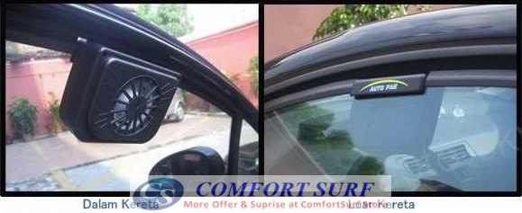 Auto Cool Solar Powered Fan