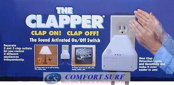 The Clapper Sound Activated Light On/Off Switch