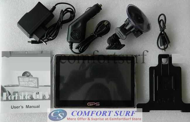 4.3 inch SLIM & Stylish Touch Screen GPS Navigator and Multimedia Player 4.3 inch SLIM & Stylish Touch Screen GPS Navigator and Multimedia Player