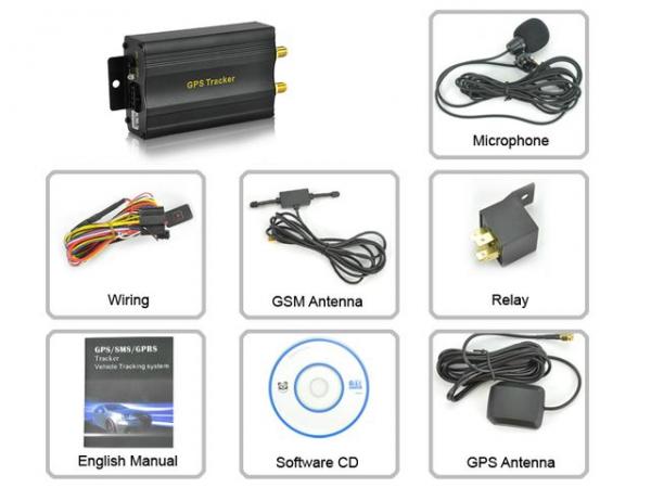 TK103 Real Time Car Alarm GPS/GSM/GPRS Tracker Device