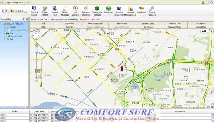 GPS tracker GPS106A / B GPS tracker GPS106A / B