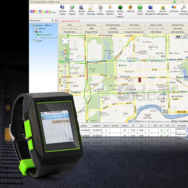 GSM / GPRS / GPS Watch Tracker