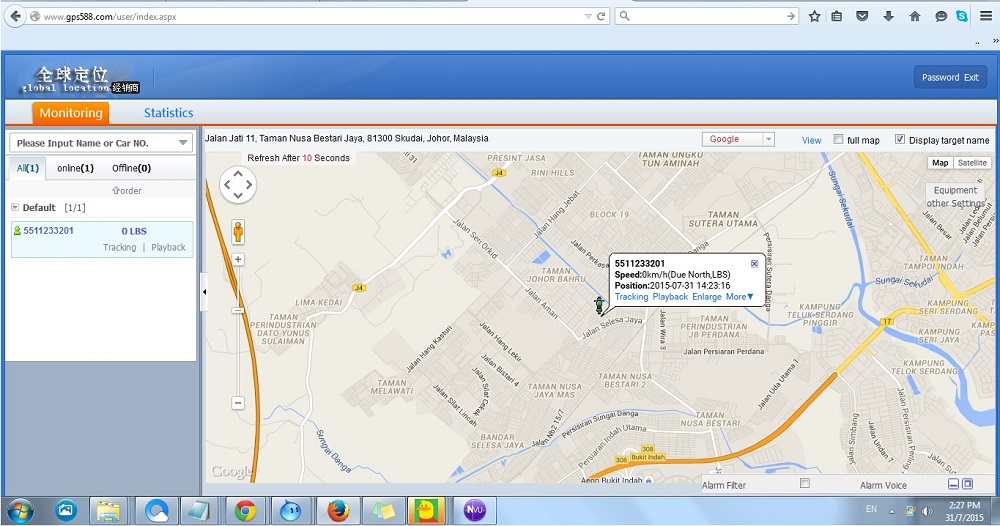 Latest GPS Vehicle Alarm Tracker Positioning Locator