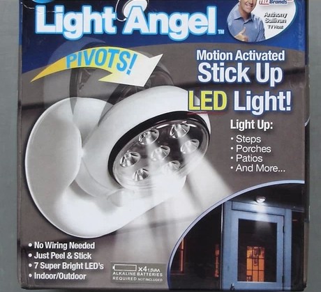 Automatic Indoor / Outdoor Motion Sensor Activated Cordless with 7 LEDs Light