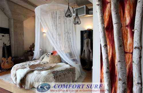 Delux Hanging Dome Mosquito Net