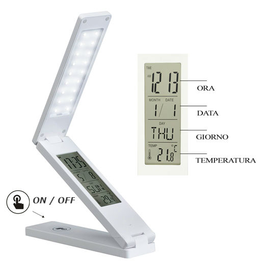 LED table lamp eye protection sensor