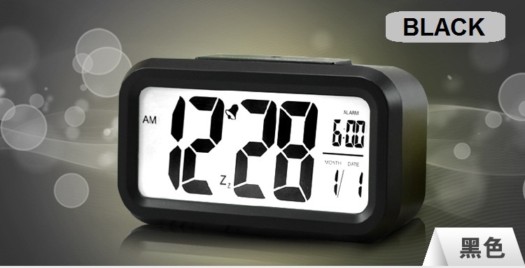 Alarm Clock Night light sensor Temperature