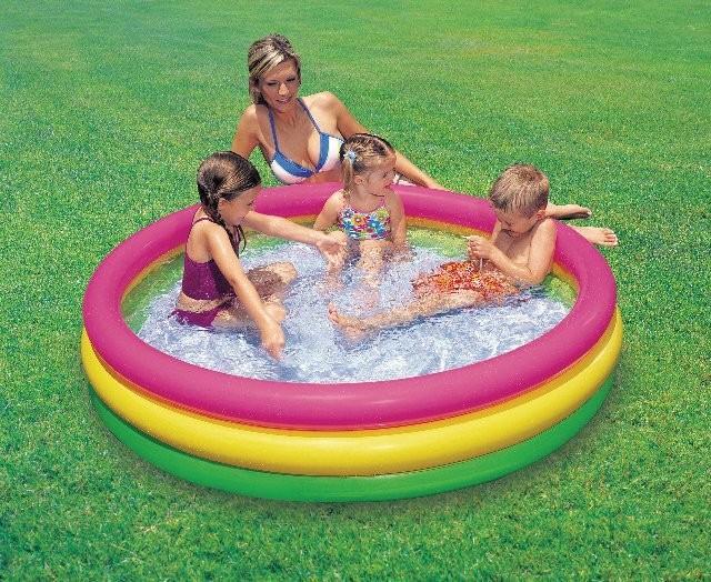 INTEX SUNSET GLOW Inflatable water POOL 58924NP 57412NP 57422NP Kids Swimming Pool INTEX SUNSET GLOW Inflatable water POOL 58924NP 57412NP 57422NP Kids Swimming Pool