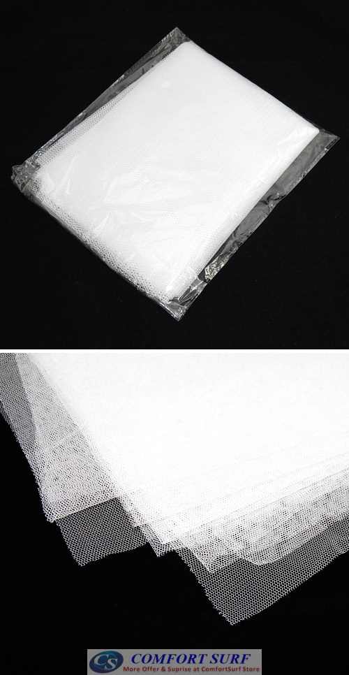 DIY Simple Set Up Anti Mosquito Insects Net for Home Office Window