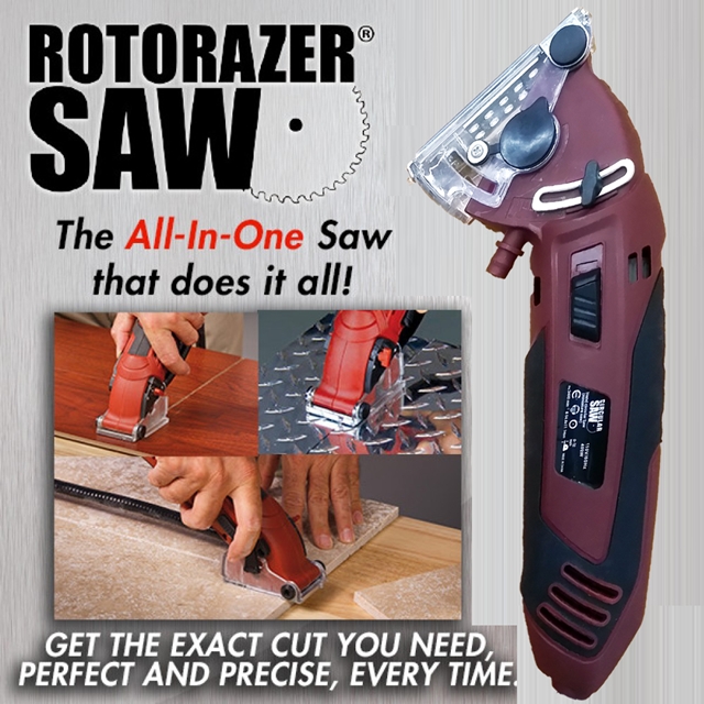 Rotorazer Saw The All-In-One Saw That Does It All !