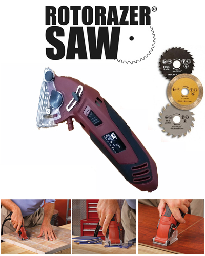 Rotorazer Saw The All-In-One Saw That Does It All !