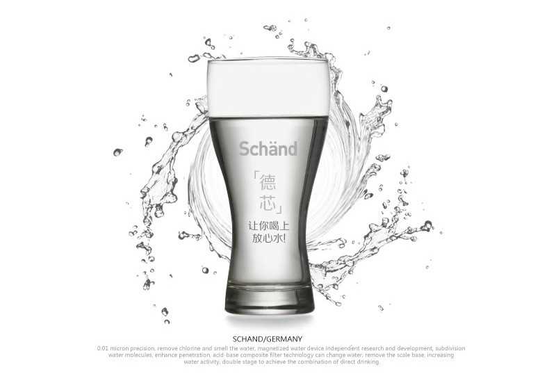 Schänd Double Stage Faucet Water Tap Purifier With 8 Layer Water Filter Direct Drinking Water for Kitchen Home Office