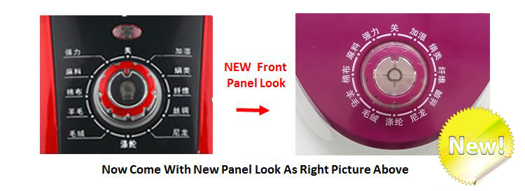 Upgraded NEW Professional Multifunction 11 Modes Temperature Control Standing Hanging Garment Steamer 1800W 2.0L! with 2x Stronger Cloth Hanger ( with 2x aluminium rod )