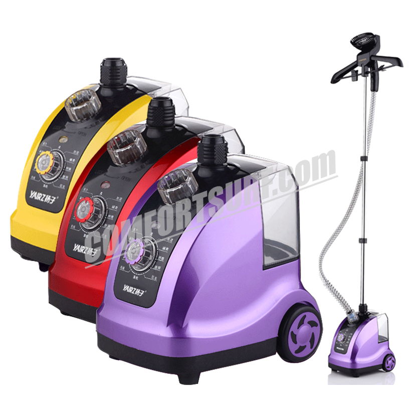 YAIRZ Professional Multifunction 11 Modes Temperature Control Standing Hanging Garment Tobi Steamer 1800W 1.6L!
