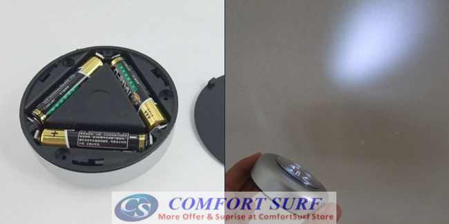 Stick N Click Cordless Mini 3 LED Spot Light