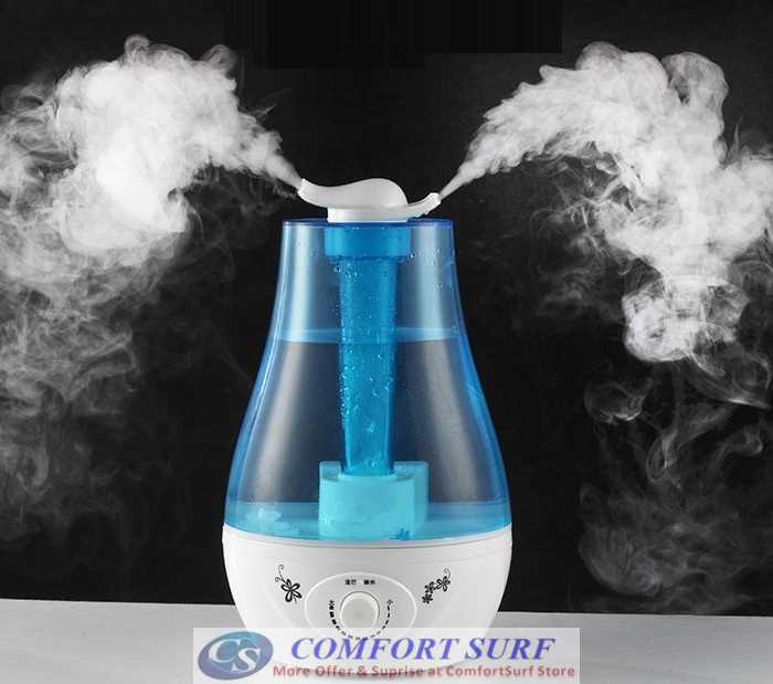 Ultrasonic Air Humidifier Purifier Aromatic Therapy 