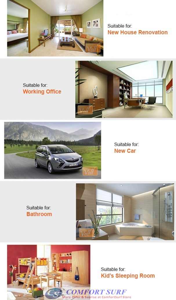 100% Natural Bamboo Charcoal Home Office Car Air Fresh Purifier Refreshing