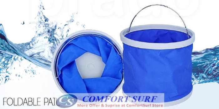 Foldable & Easy Carry 9 / 11 Litre Bucket Pail