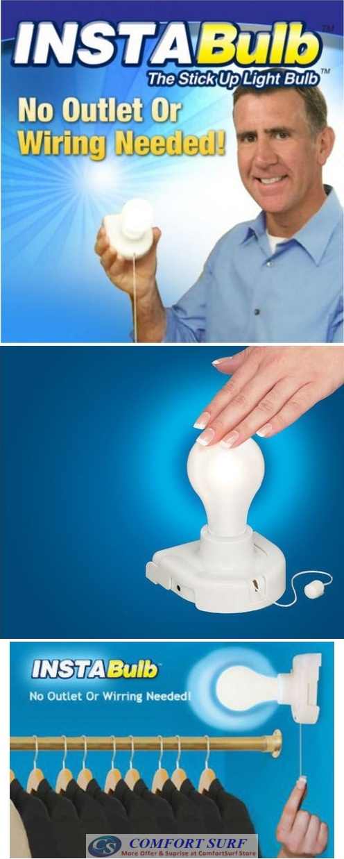 Insta Bulb - The Stick Up LED Light Bulb