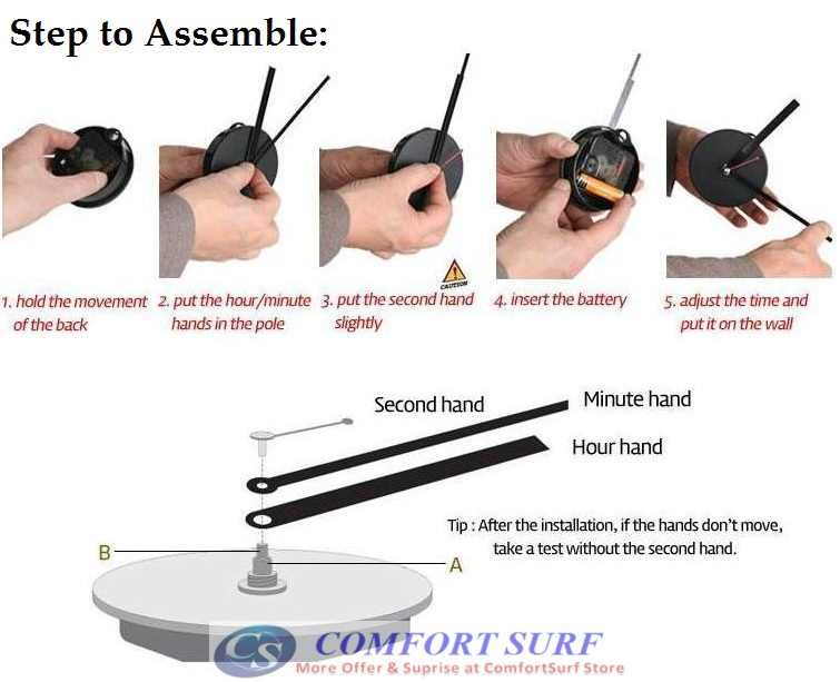 Interior Decoration Frameless DIY Wall Acrylic Clock